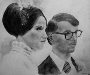 Drawing - The Rents