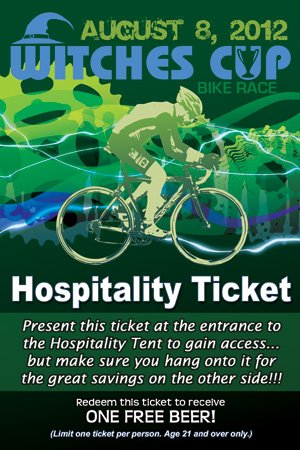Witches Cup 2012 Hospitality Ticket