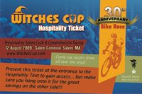 Witches Cup 2009 Hospitality Ticket